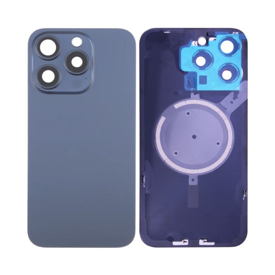 Back Cover+Camera Lens Apple iPhone 15 Pro Max Blue